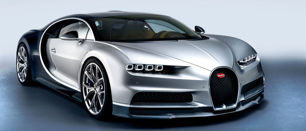 2017-Bugatti-Chiron-front-three-quarter
