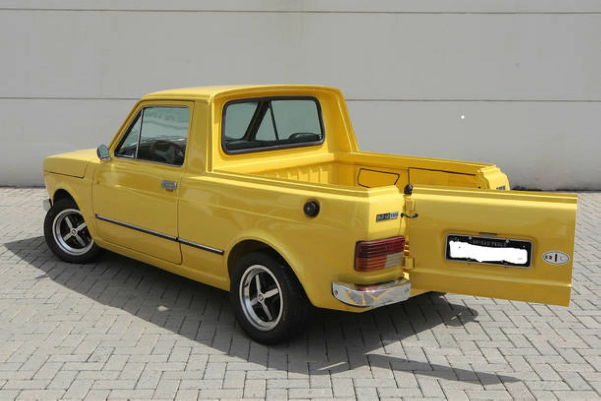 Pick-Up Fiat 147 / FOTO SERGIO CASTRO/ESTADÃO.