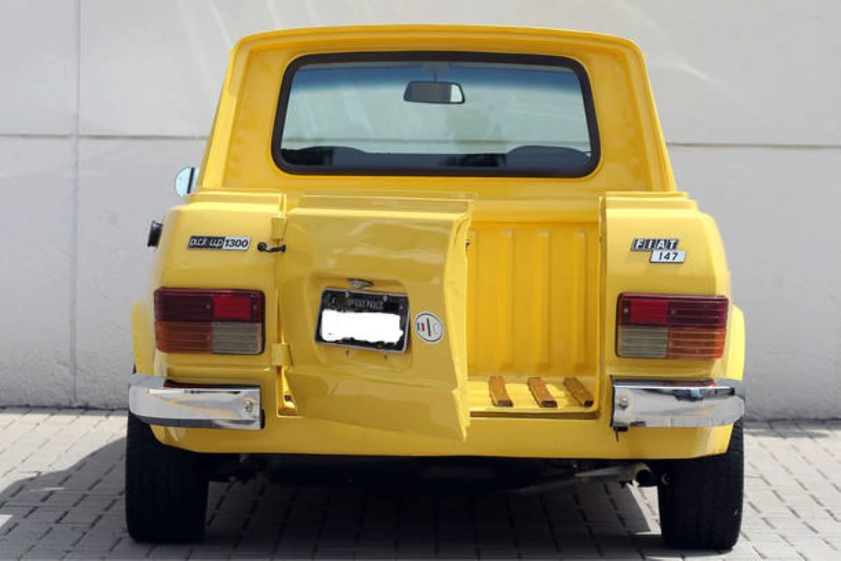 Pick-Up Fiat 147 / FOTO SERGIO CASTRO/ESTADÃO.