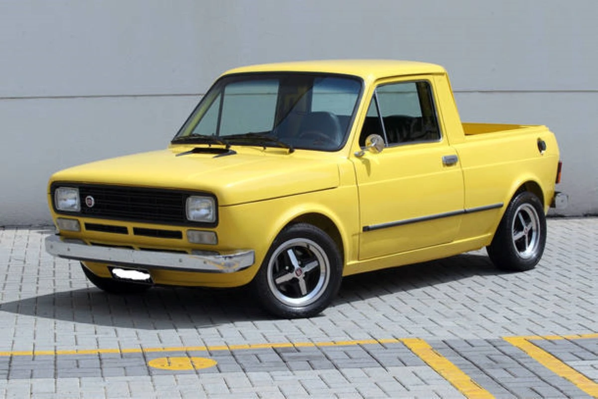Pick-Up Fiat 147 / FOTO SERGIO CASTRO/ESTADÃO.