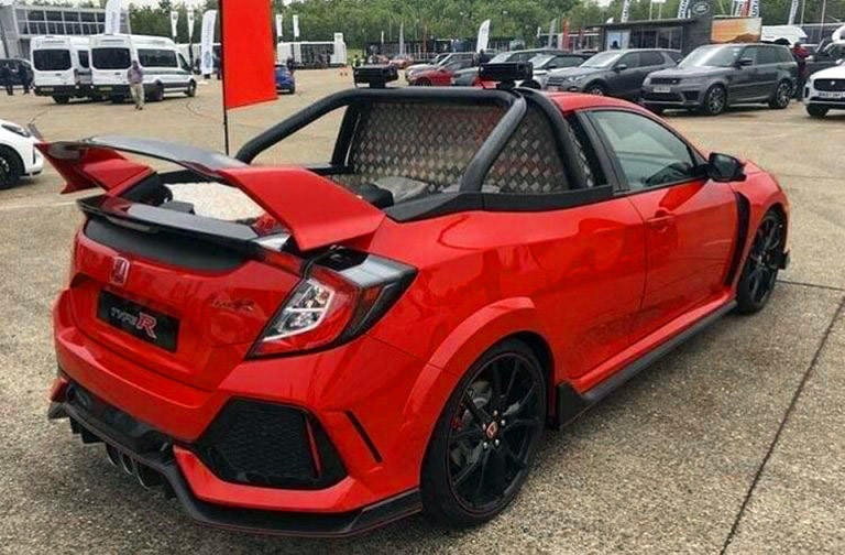 Honda Civic Type R picape / Foto reprodução / Honda
