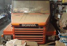 Após 29 anos, Scania 112H com apenas 2681 km rodados é encontrada abandonada