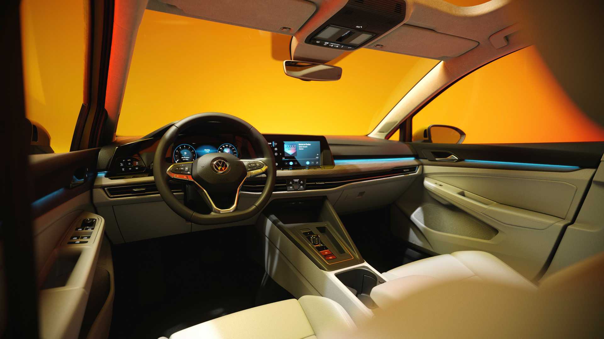 Interior do Novo Golf 8
