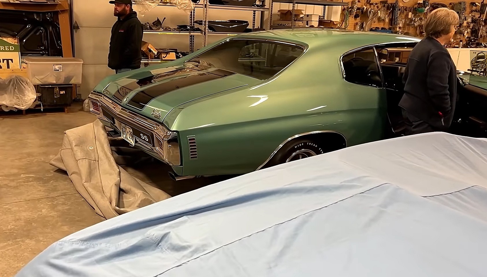 39 "Muscle Cars" da Chevrolet foram encontrados abandonados / Créditos da foto: dititalpizza/youtube