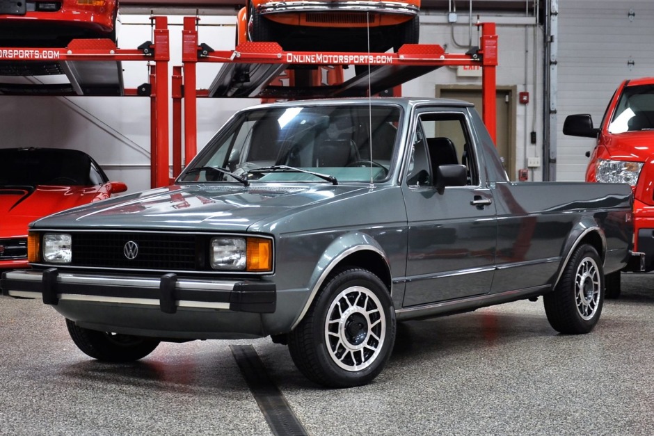 Pickup Volkswagen Rabbit ano 1982 / Foto reprodução / Bring a Trailer