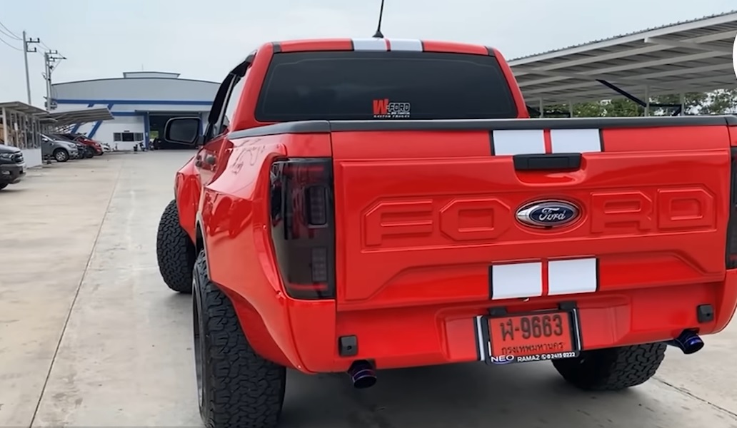 Pickup Ranger com cara de Ford Mustang / Foto reprodução / Wat Ford