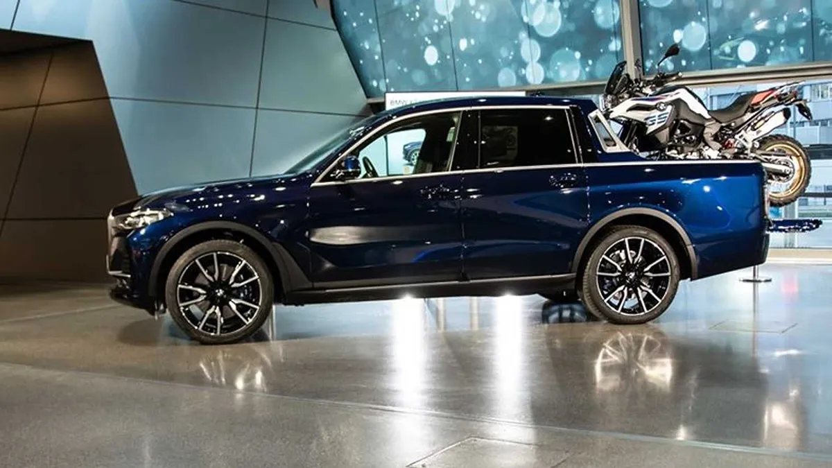 BMW X7 Picape / Foto reprodução