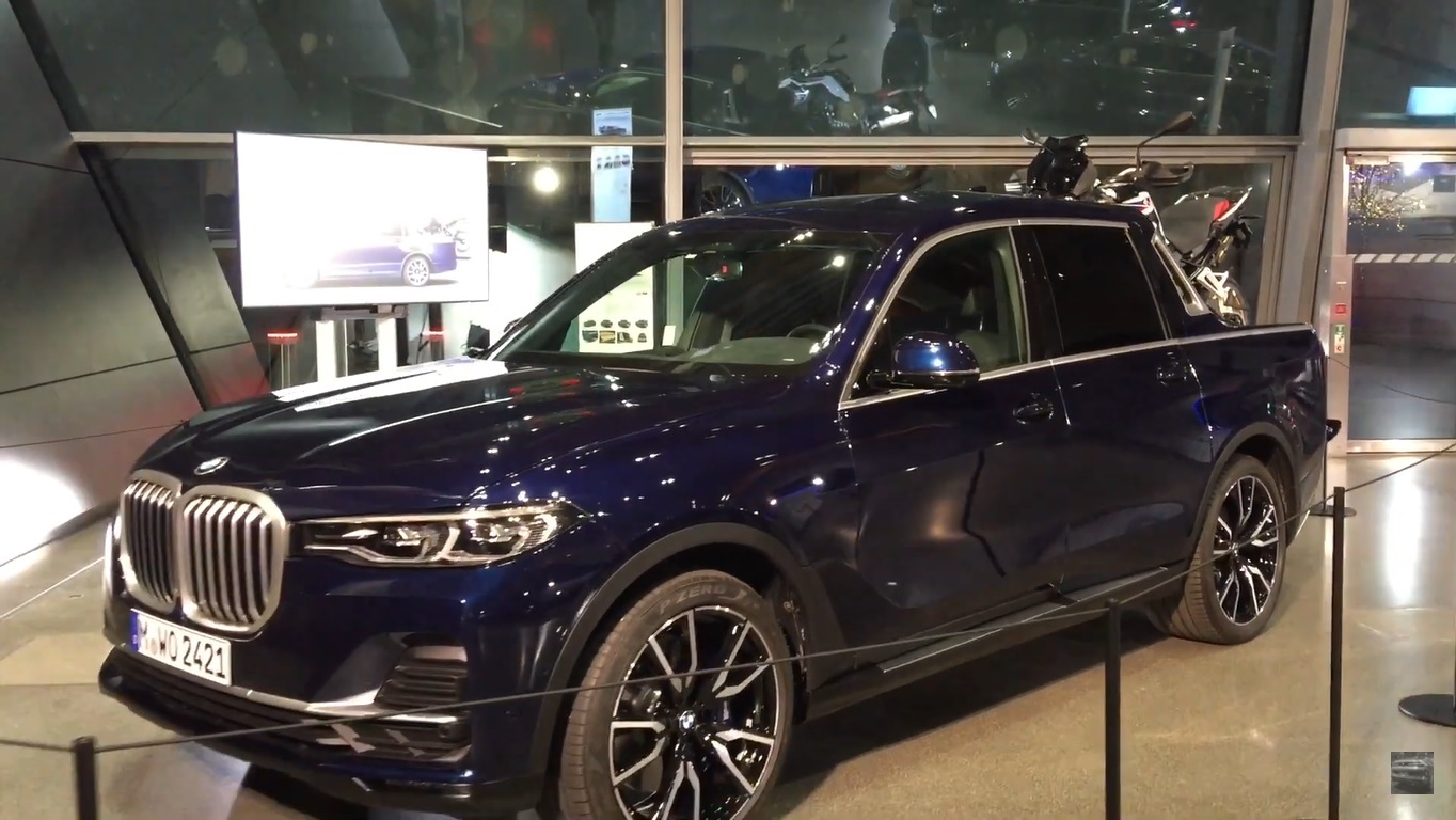 BMW X7 Picape / Foto reprodução