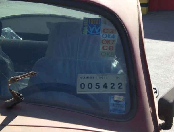 Fusca Série Ouro Dakar 1996 / Foto reprodução: Reginaldo de Campinas