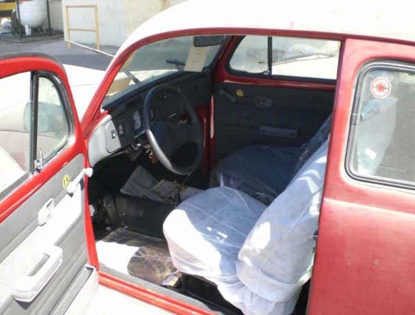 Fusca Série Ouro Dakar 1996 / Foto reprodução: Reginaldo de Campinas