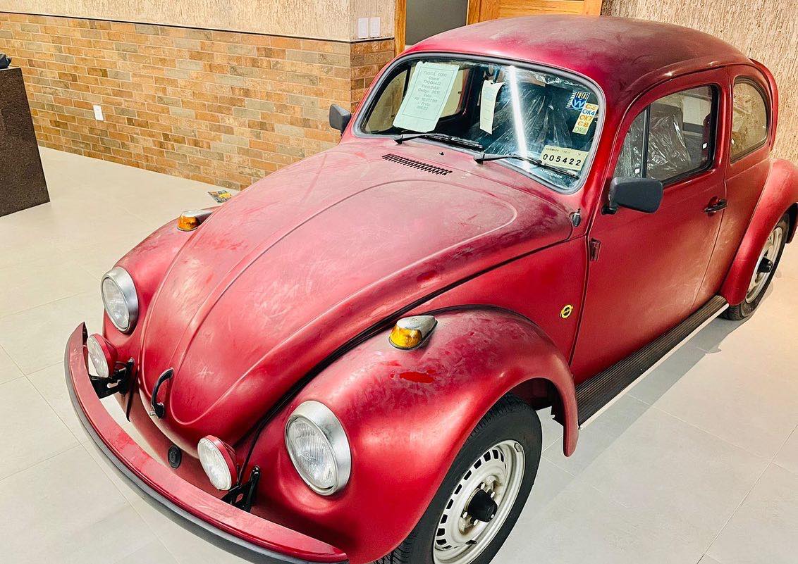 Fusca Série Ouro Dakar 1996 / Foto reprodução: Reginaldo de Campinas
