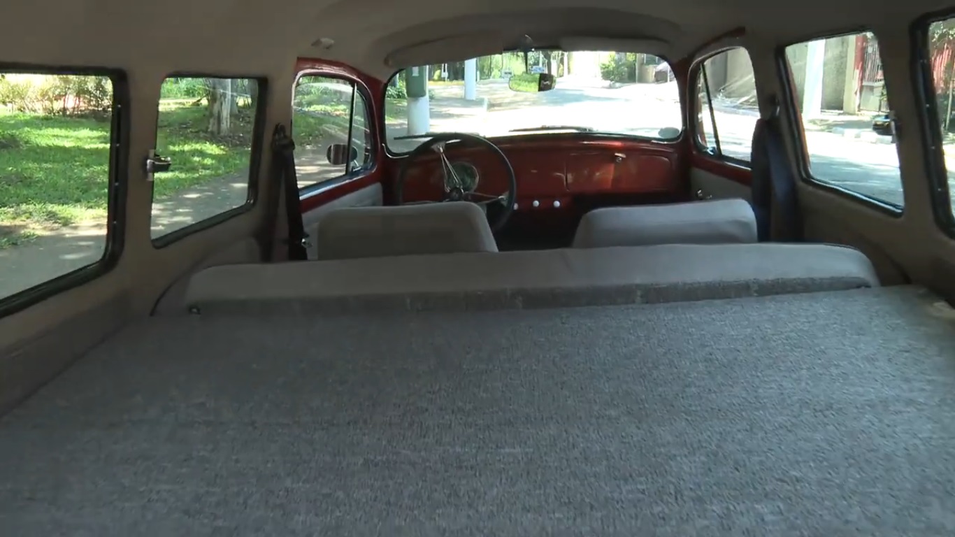 Interior do Fuskombi / Foto: NetMotors / Youtube