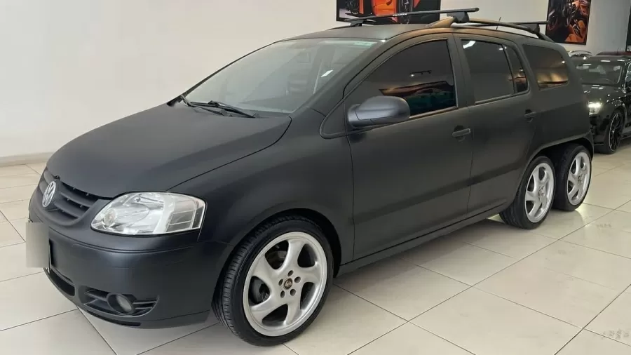 VW Fox Trucado / Foto Reprodução/Santo André Automóveis/Facebook
