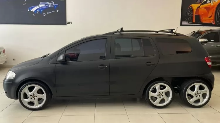 VW Fox Trucado / Foto Reprodução/Santo André Automóveis/Facebook