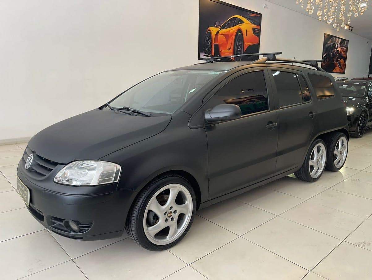 VW Fox Trucado / Foto Reprodução/Santo André Automóveis/Facebook
