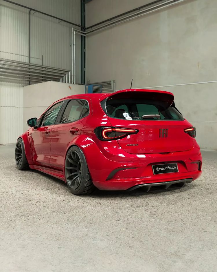 Fiat Argo ST2 / Foto reprodução / Robert Design