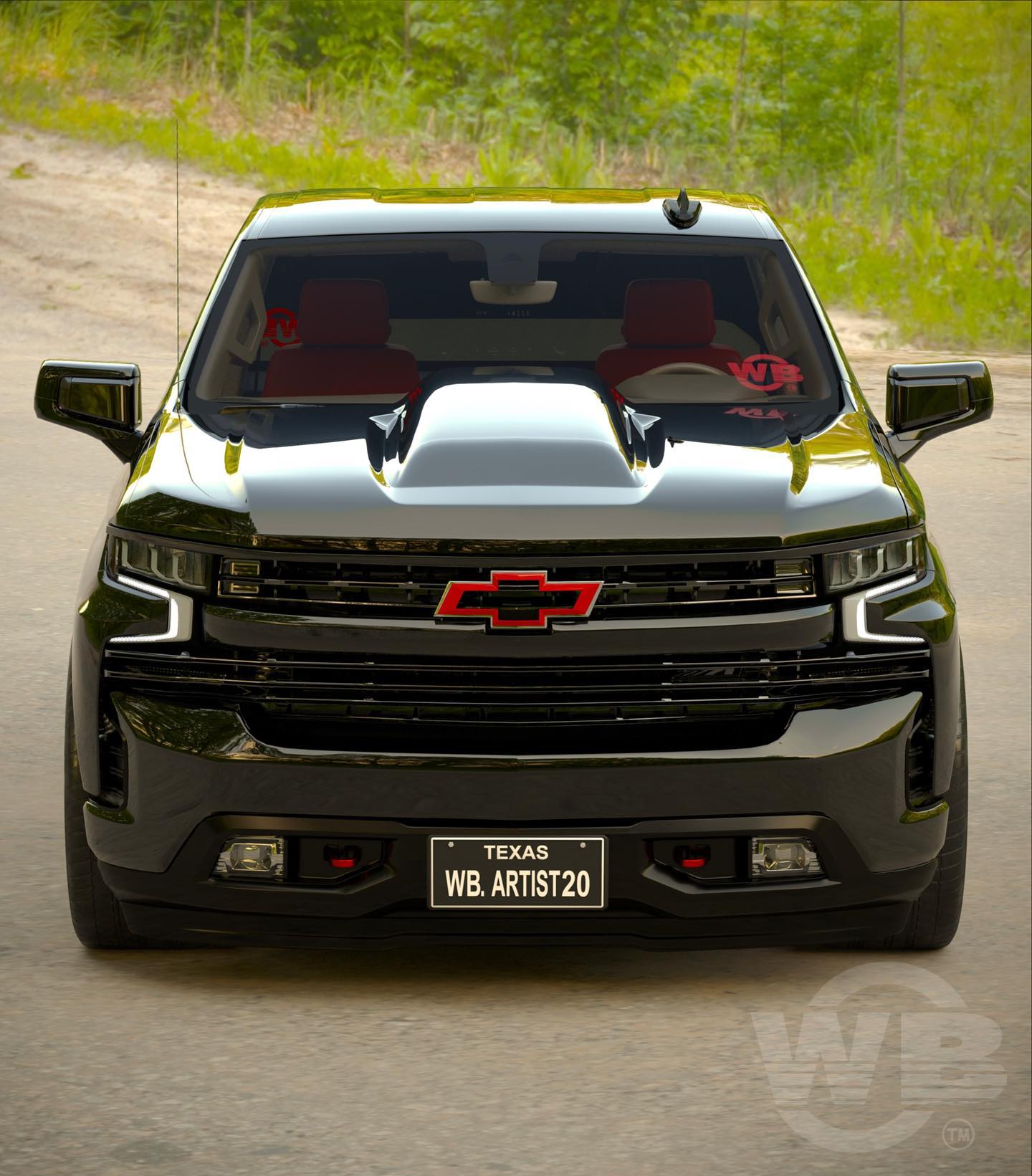 Chevrolet Silverado SS 632 / Foto reprodução / wb.artist20
