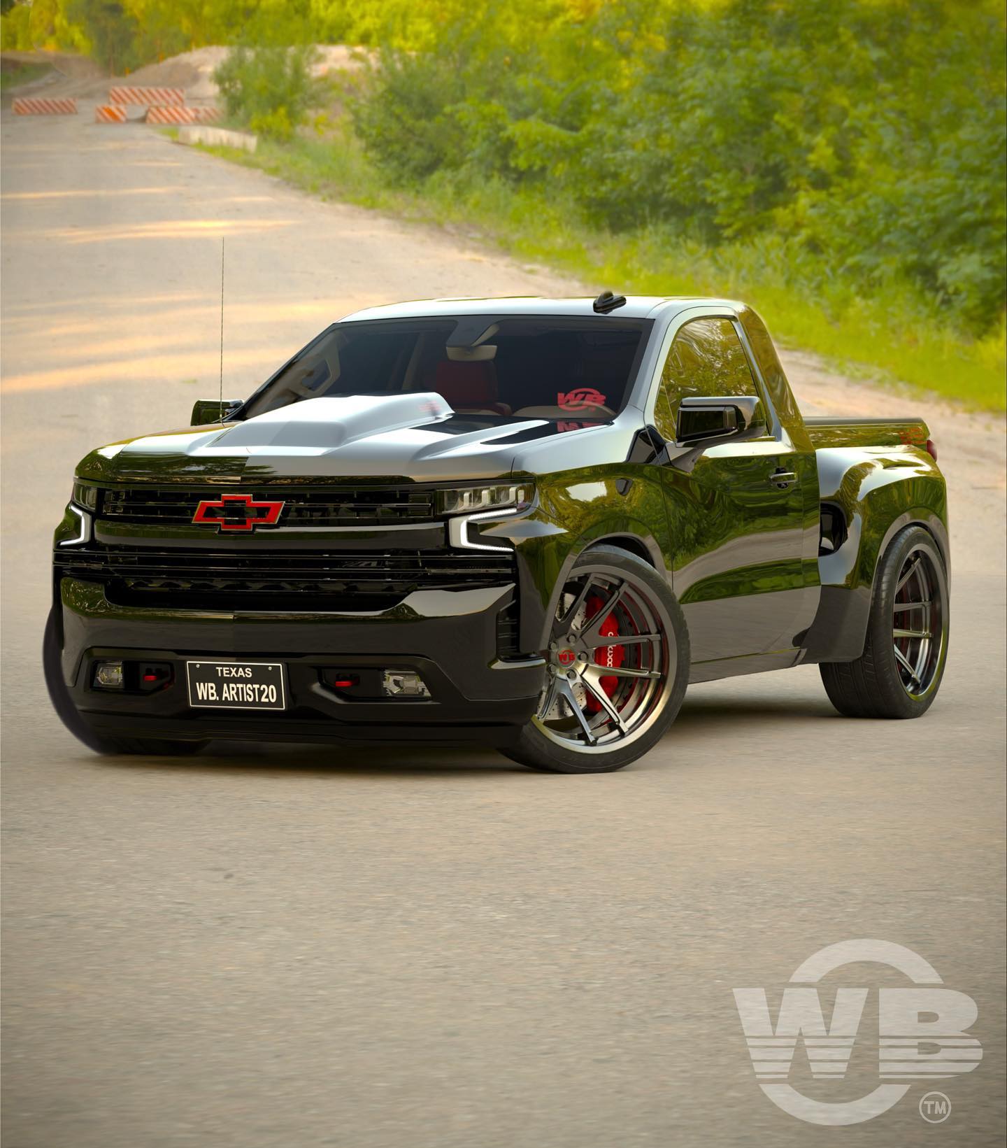 Chevrolet Silverado SS 632 / Foto reprodução / wb.artist20