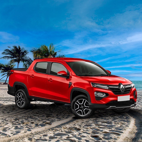Pickup Renault Kwid Concept / Projeção artística / Kleber Silva / @KdesignAG