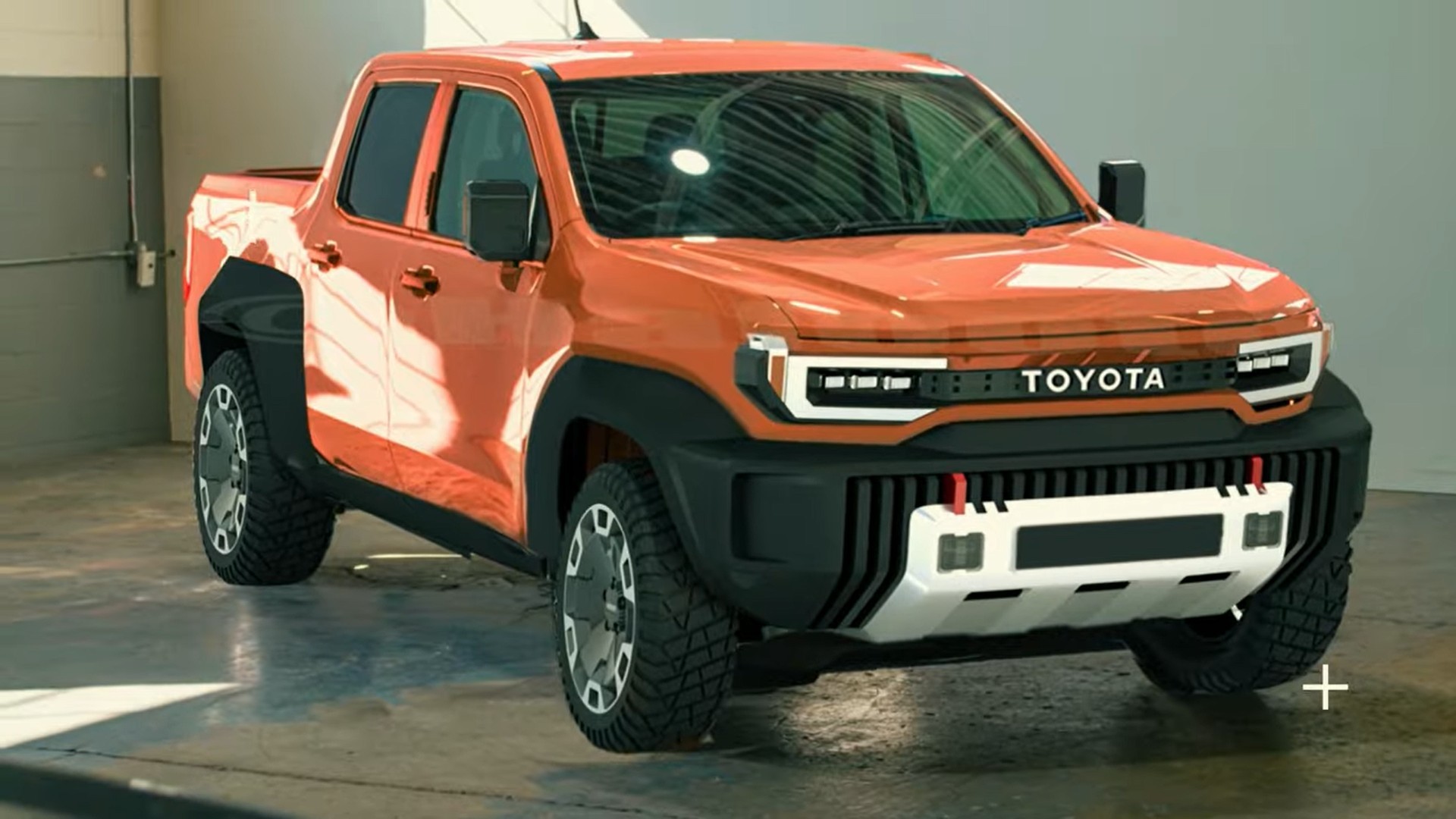 Projeção Nova pickup média da Toyota / Foto: Halo Oto