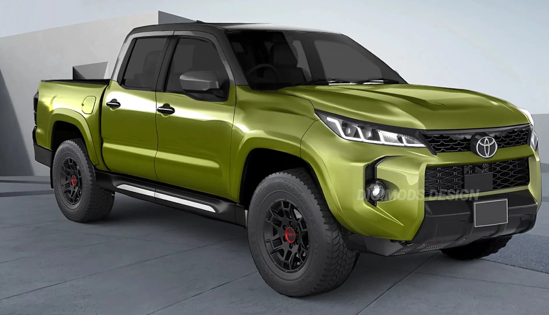 Toyota Hilux 2025 TRD Pro / Foto: Digimods DESIGN