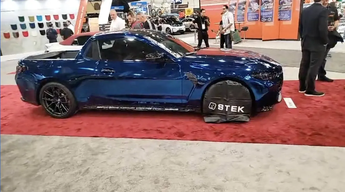 BMW M4 Pickup / Foto reprodução Instagram