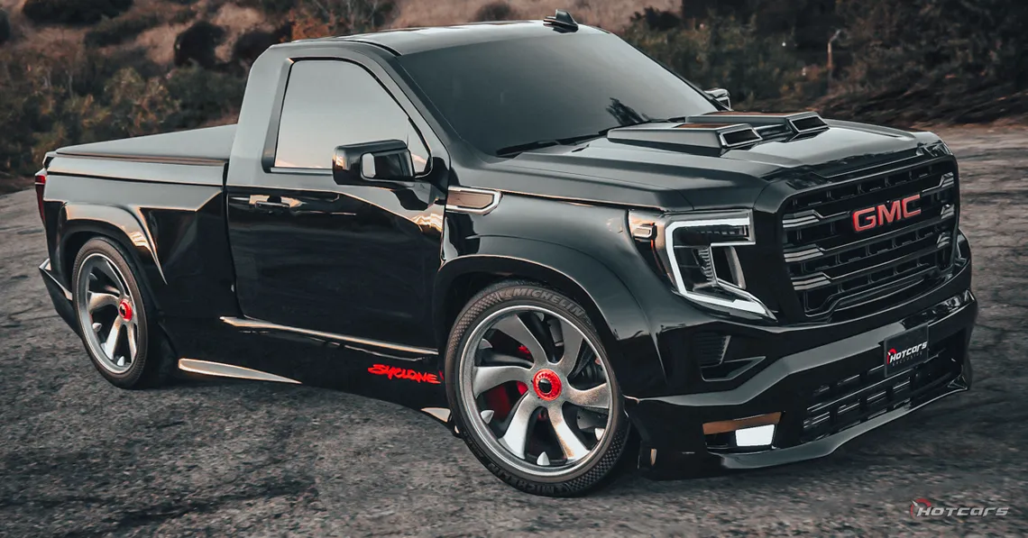 Versão Digital GMC Syclone 2023 / Foto: Timothy Adry Emmanuel / Hotcars