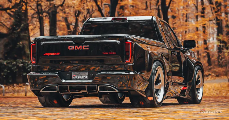 Versão Digital GMC Syclone 2023 / Foto: Timothy Adry Emmanuel / Hotcars