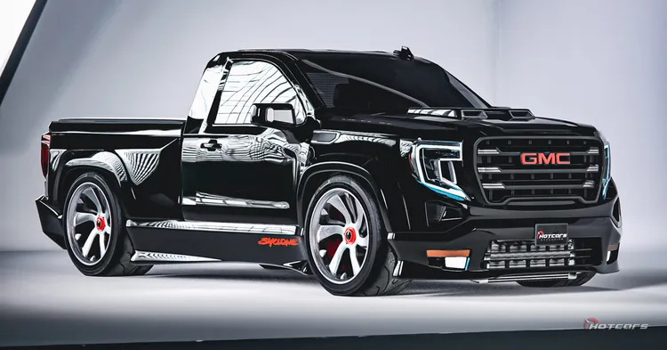 Versão Digital GMC Syclone 2023 / Foto: Timothy Adry Emmanuel / Hotcars