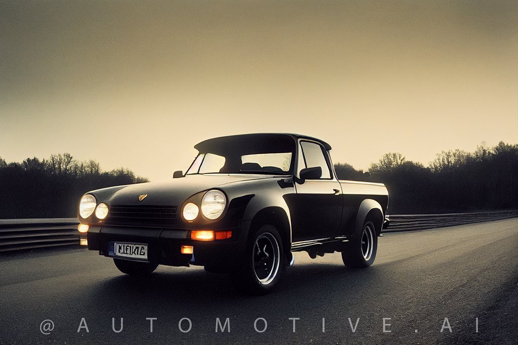 Pickup Porsche / Foto: Automotive.ai