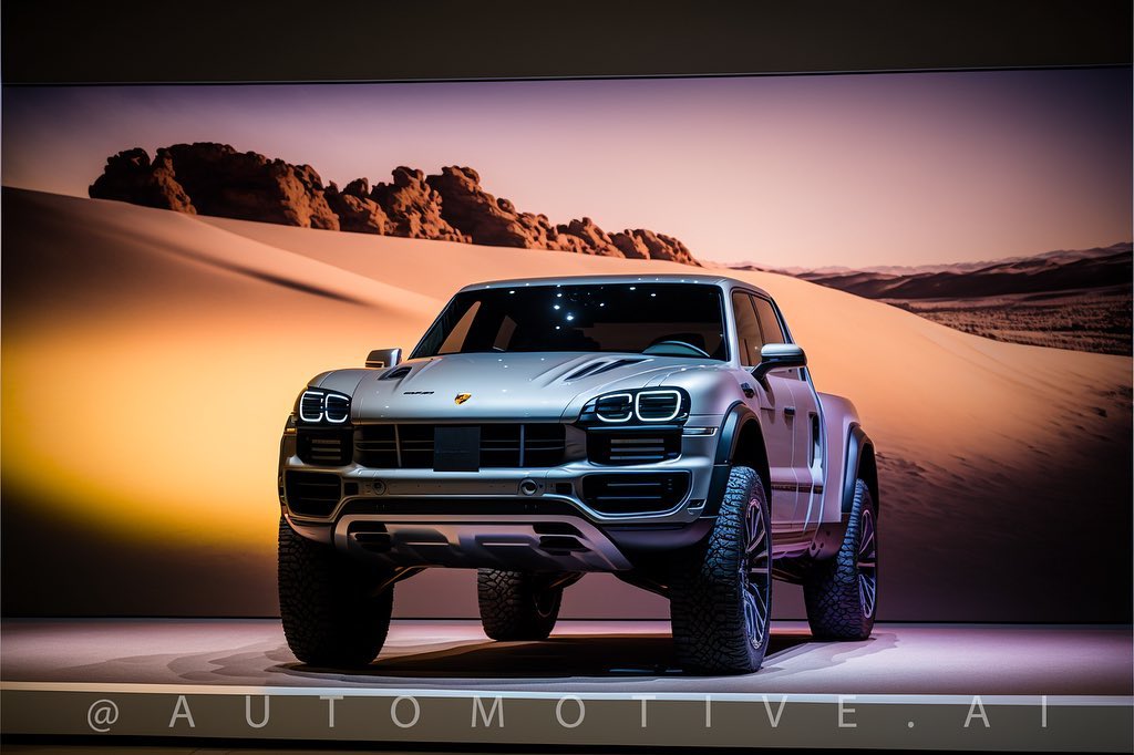 Pickup Porsche / Foto: Automotive.ai