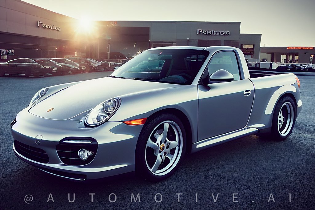 Pickup Porsche / Foto: Automotive.ai