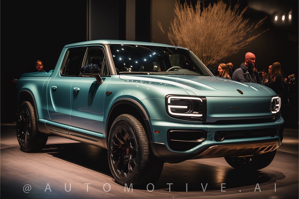 Pickup Porsche / Foto: Automotive.ai