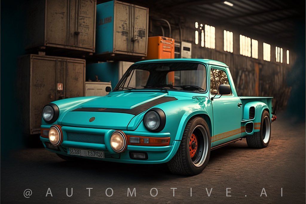 Pickup Porsche / Foto: Automotive.ai