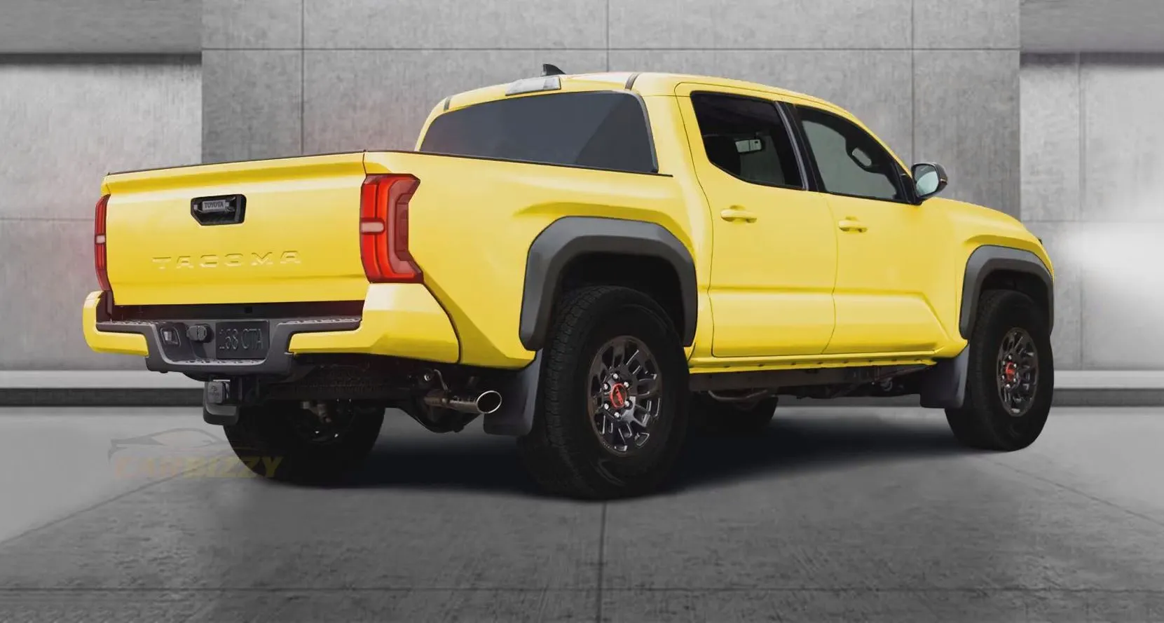 Toyota Tacoma 2024 Rendered (Foto: Carbizzy)