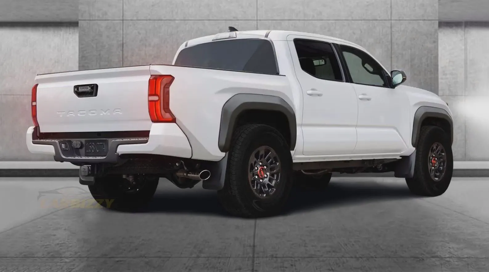 Toyota Tacoma 2024 Rendered (Foto: Carbizzy)