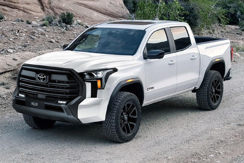 Projeção da Nova Toyota Hilux 2025 / Foto: KDesignAG