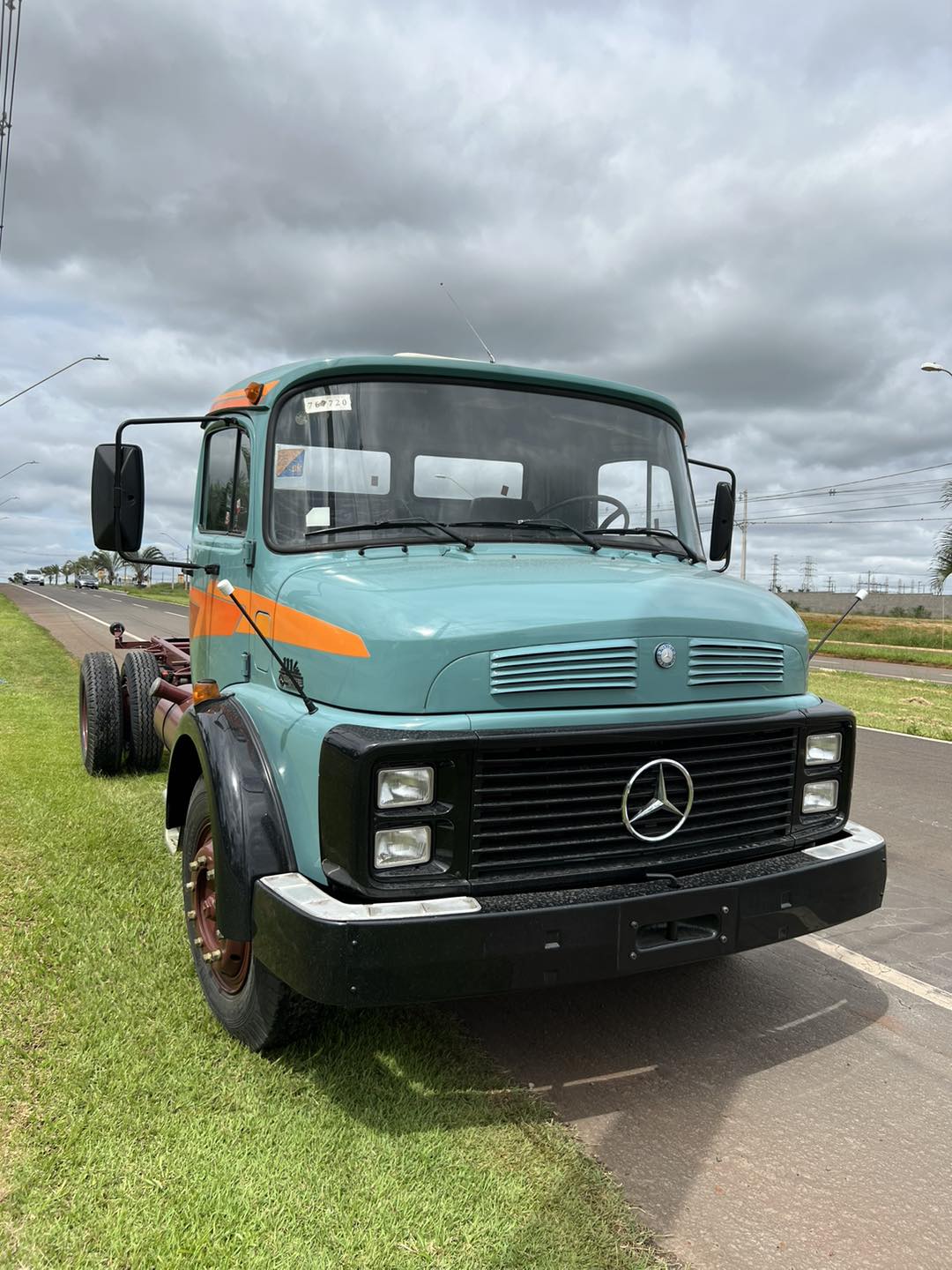 Caminhão Mercedes 1114 / Foto: Reginaldo de Campinas