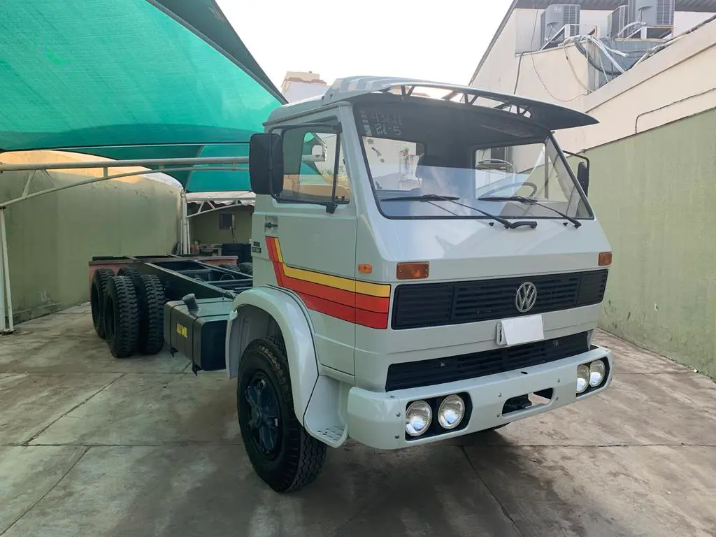 Caminhão Volkswagen 22-160 V8 à álcool, ano 1987 / Foto: Reginaldo de Campinas