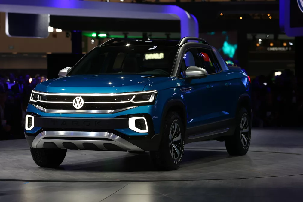 Interior da Pickup Volkswagen Tarok Concept