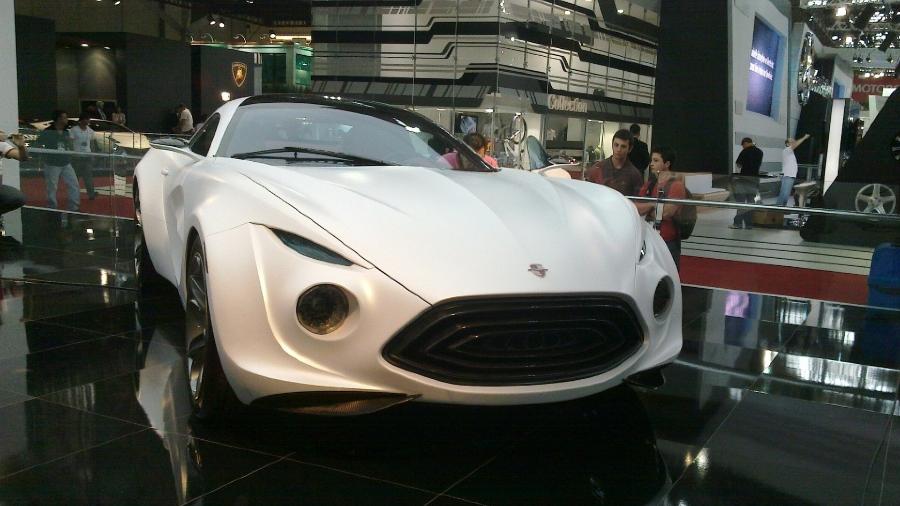 Rossin-Bertin Vorax foi apresentado com pompa e circunstância no Salão do Automóvel de São Paulo em 2010 / Imagem: Eugênio Augusto Brito / UOL