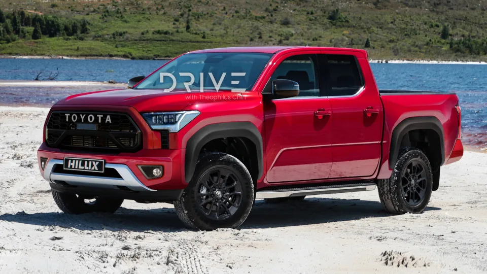 Projeção da Nova Toyota Hilux 2025 / Foto: Drive