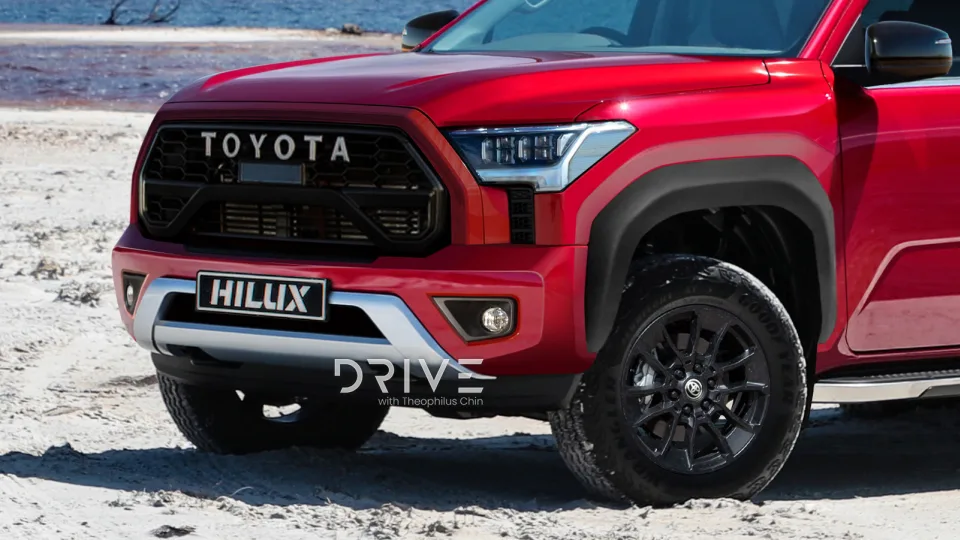 Projeção da Nova Toyota Hilux 2025 / Foto: Drive