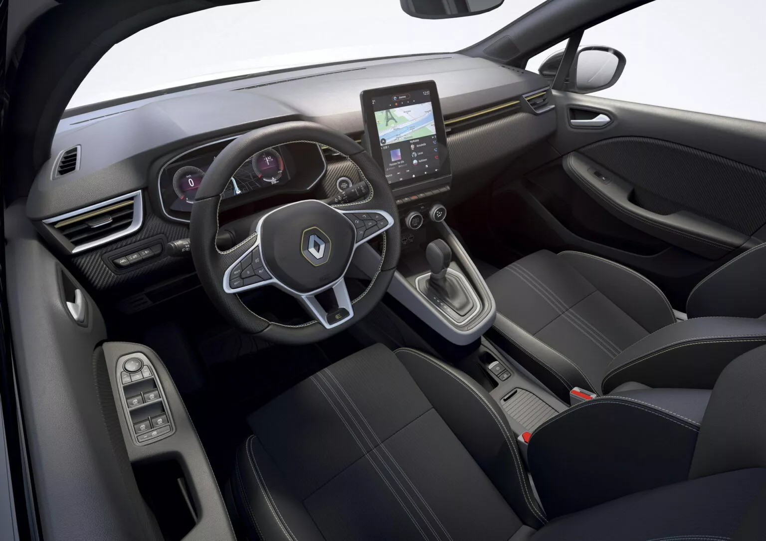 Novo Renault Clio 2024 / Foto reprodução / CarsCoops