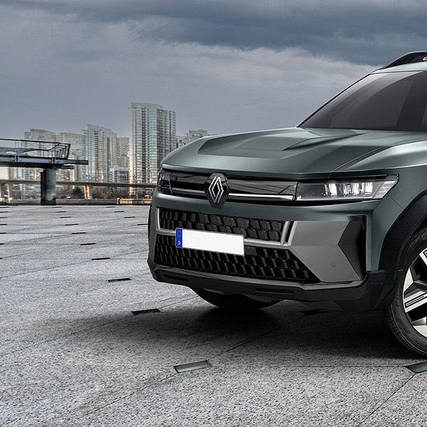 Projeção (não oficial) da nova pickup Renault Oroch / Foto: KDesignAG