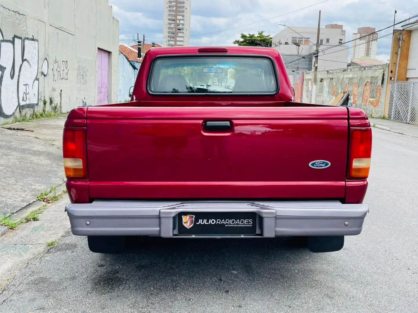Ford Ranger XL 1996 com motor V6 4.0 / Foto: Julio Raridades