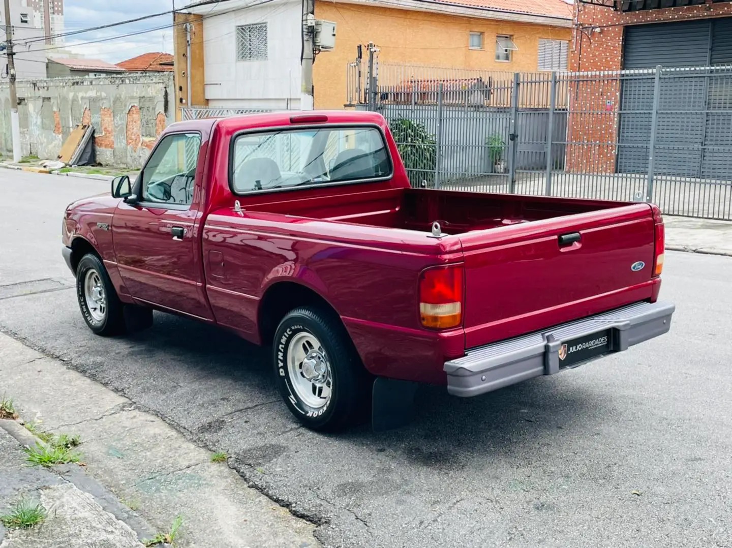 Ford Ranger XL 1996 com motor V6 4.0 / Foto: Julio Raridades