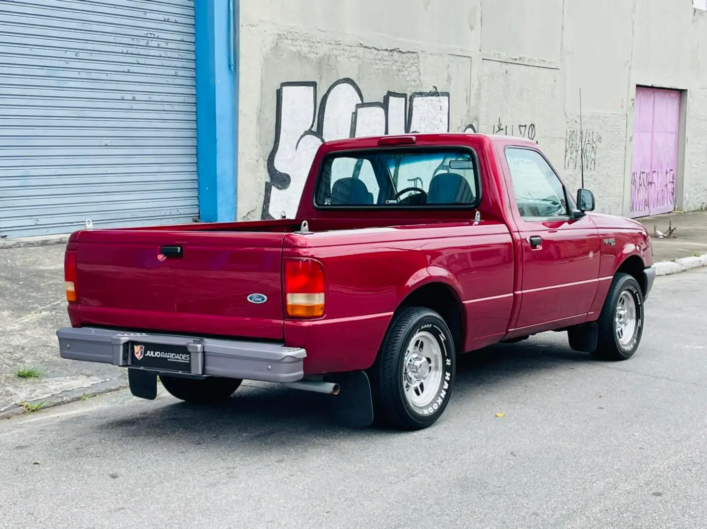 Ford Ranger XL 1996 com motor V6 4.0 / Foto: Julio Raridades