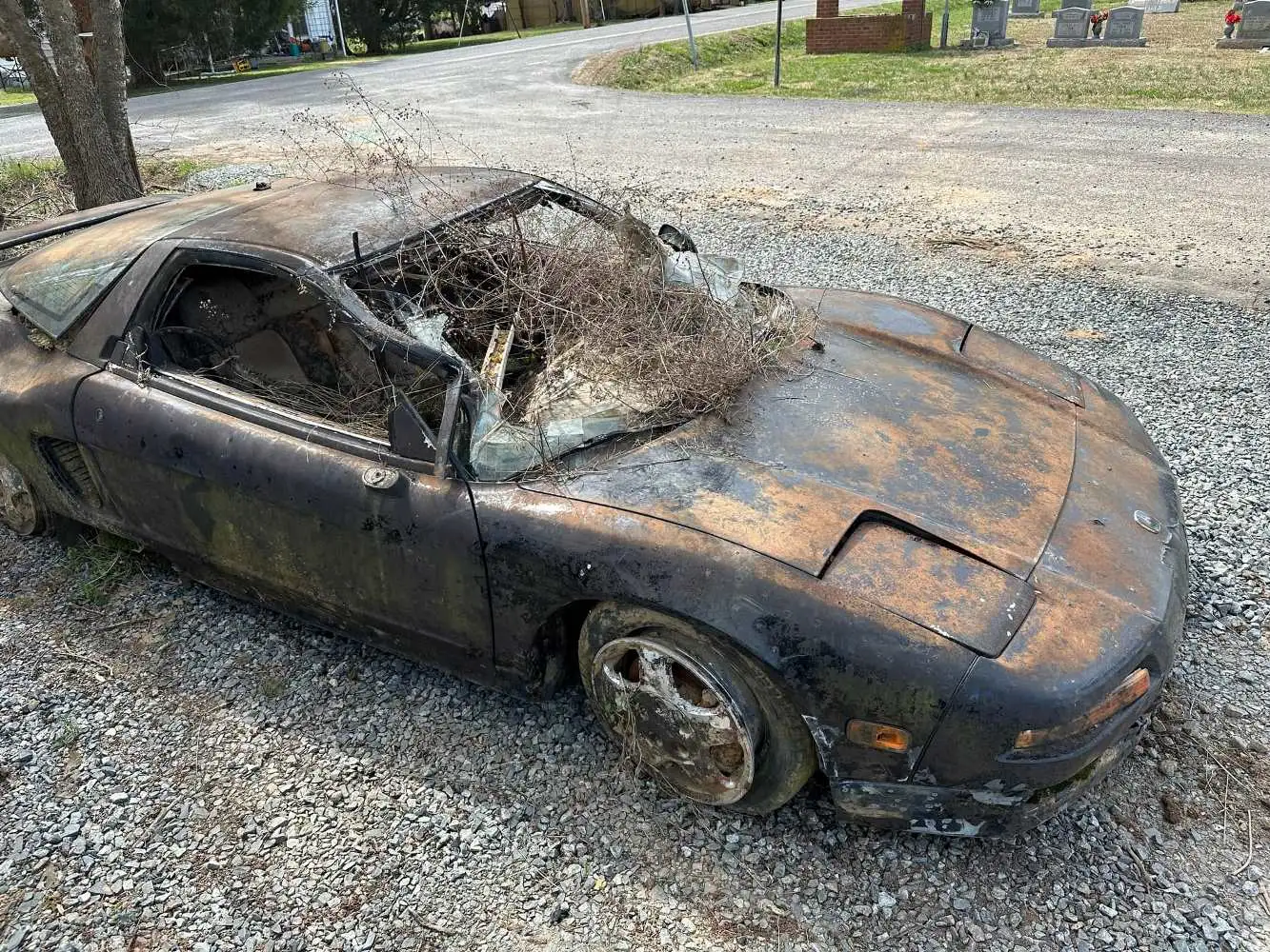Acura NSX / Foto reprodução: Facebook LSX Salvage / Becca Nicole Johnson