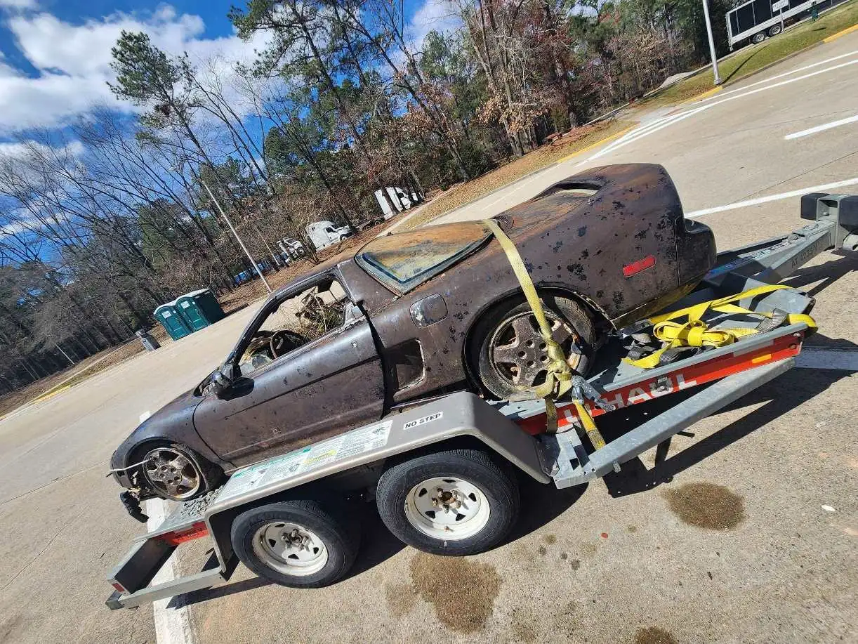 Acura NSX / Foto reprodução: Facebook LSX Salvage / Becca Nicole Johnson